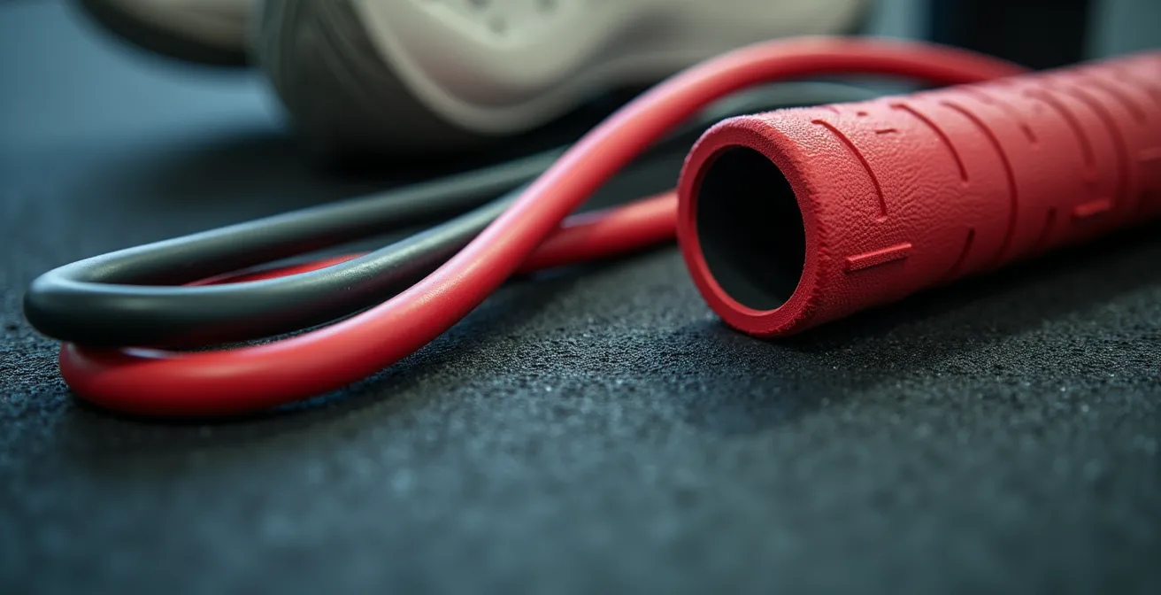 Makroaufnahme eines strukturierten Trainingsplans mit Markierungen für die Periodisierung