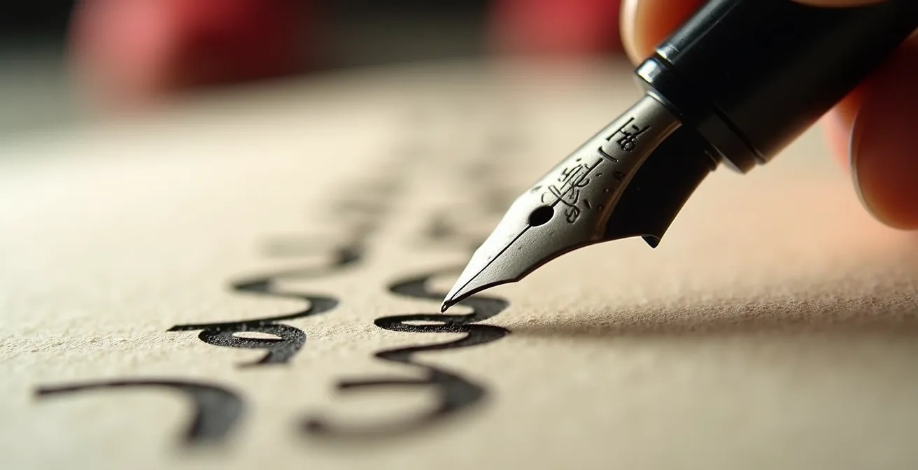 Handgeschriebenes Trainingstagebuch mit Notizen zur Flow-Analyse